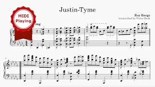 JustinTyme Roy Bargy 1922  Piano Roll Transcription  MIDI Playing [upl. by Kallick]