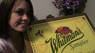 Opening Giant Box Of Whitmans Sampler [upl. by Elhsa]