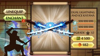 Shadow Fight 2 The Dual Lightning And Ice Katana  Free Download [upl. by Letsirc]