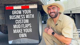 Make Your Own Mud Flaps  Grow Your Business With Custom Made Mud Flaps  Great For Small Businesses [upl. by Daryle]