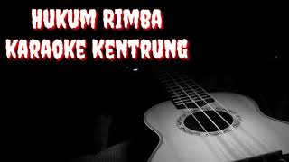 MARJINAL  HUKUM RIMBA KARAOKE KENTRUNG [upl. by Airotahs203]