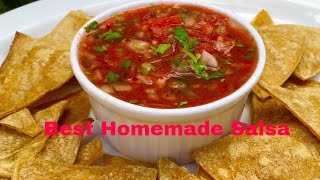 The Best Homemade Salsa Ever [upl. by Elman]