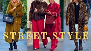 Milan Fashionistas Are Ready for Winter 2025 The Most Stylish Outfits and Street Style Trends [upl. by Dich]