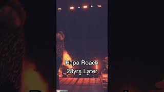 Papa Roach in 2000 vs Today shorts [upl. by Enerual87]