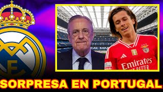 NO SOLO DAVIES EL MADRID QUIERE AL LATERAL ZURDO DEL BENFICA [upl. by Nirrej]