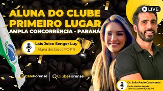 Café Forense ESPECIAL  Aluna Destaque do Clube Forense [upl. by Hubie777]