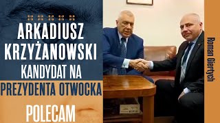 Arkadiusz Krzyżanowski  kandydat na prezydenta Otwocka Polecam  Roman Giertych 03042024 [upl. by Efron445]