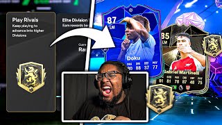 I PACKED AN INSANE RTTK IN DOUBLE ELITE DIVISION RIVALS REWARDS [upl. by Ahsiliw]