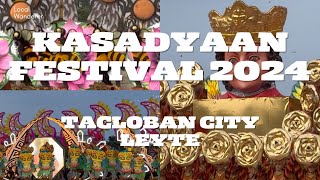 Kasadyaan Festival 2024  Kasadyaan Top 3 Winners 2024  Tacloban Leyte  Pintados Festival [upl. by Rolan]