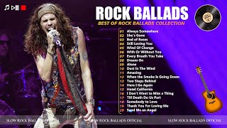 Best Slow Rock Ballads 70s 80s 90s Collection  Top 100 Rock Ballads Greatest Hits Of All Time [upl. by Brenn]