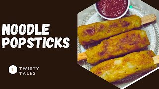 Noodle Popsticks in 10 minshow to make Noodle Popsticks10 mins recipe [upl. by Ellehcor]