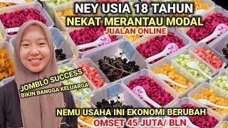 NEKAT MERANTAU MODAL HASIL JUALAN ONLINE  NEMU USAHA INI DI RANTAU JADI BOS MUDA BEROMSET 45 JTBLN [upl. by Buell]