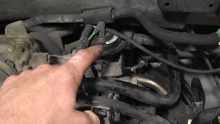 Ford EGR Flow Testing P0401 P0402 P0405 [upl. by Llessur]