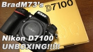 Nikon D7100 Unboxing Brand New for 2013 [upl. by Waterer595]