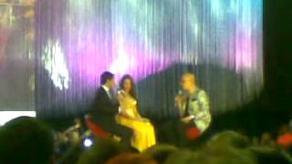 Coco Martin and Julia Montes at Walang Hanggan Pasasalamat [upl. by Lehsar]