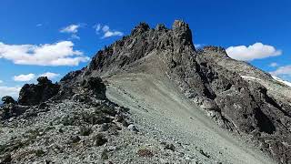 Subida empinada para ver la ruta40 verano 2024 patagonia argentina hiking Serrucho Norte asmr [upl. by Hanley]