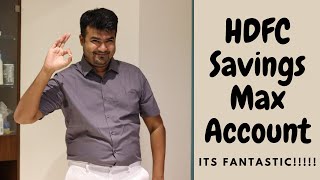 HDFC Savings Max Account  Best Savings Account in India [upl. by Wernda]