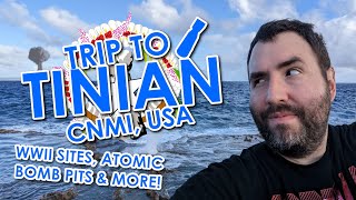 Tinian amp Saipan WWII Sites  Atomic Bomb Pits amp More  Adam Koralik [upl. by Piselli]