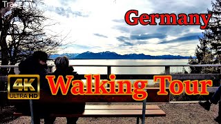 Germany 4K Walking Tour Chiemsee Wandern Nature and Beauty [upl. by Ycniuq648]