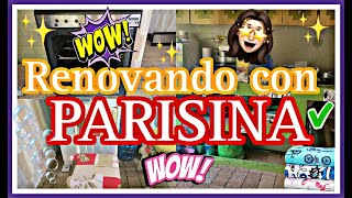 💰💡💲TRANSFORMACIÓN DE COCINA CON PARISINA👌✨ECONOMICOnew video parisina youtube hogar reels [upl. by Nylleoj]