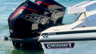 900HP FISHING BOAT DRIVEN BY OFFSHORE RACING CHAMP SCARY [upl. by Darcie]