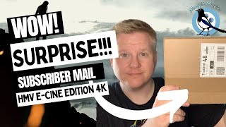 The Northman 4K Bluray  HMV ECine Edition  surprise subscriber mail unboxing [upl. by Markus336]