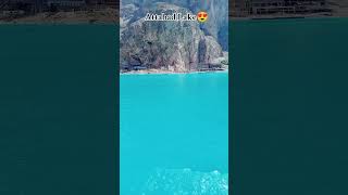 Attabad Lake 😍 travelshorts [upl. by Gardie]