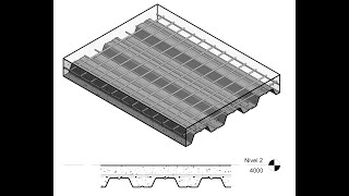 Revit Familia Losacero lamina estructural para losa colaborante [upl. by Vivle968]