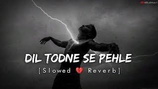 Dil Todne Se Pehle·Slowed 💔 ReverbJass Manak  Lofi Music  Chill With Beats  ARLofiMusic1 [upl. by Nnawtna536]