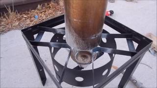 DIY  Propane Gas Garage Heater Part 1 [upl. by Gnut]