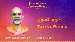 TB 17 Tattva Bodha [upl. by Eetsim]