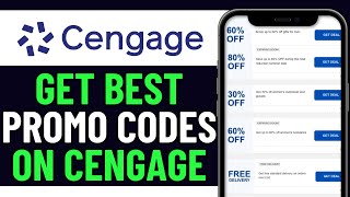 HOW TO FIND BEST CENGAGE COUPON CODE  CENGAGE PROMO CODE 2024 [upl. by O'Donovan]