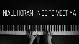 Nice To Meet Ya  Niall Horan Piano Cover by LAKEWOOD [upl. by Htur910]