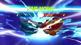 BEYBLADE BURST APP SUPER HYPERION H6 VS KOLOSSAL HELIOS H6 [upl. by Riley]