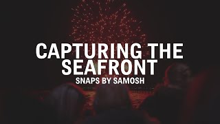 Exploring Street Compositions during a Seafront Firework Event [upl. by Ahtnamas]