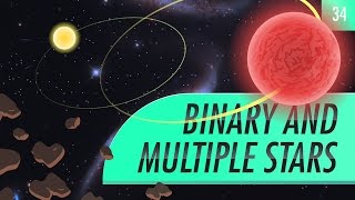 Binary and Multiple Stars Crash Course Astronomy 34 [upl. by Ahtiek]