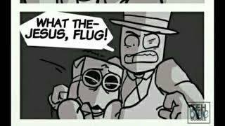 Villainous Comic Paperhat Flug enfermo [upl. by Ahsinoj]