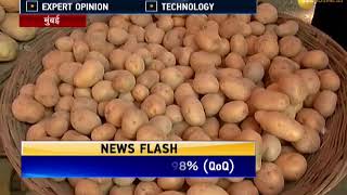 Potato prices hiked in Gujarat [upl. by Inaffets]