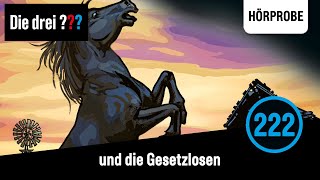 Die drei Fragezeichen Folge 222 und die Gesetzlosen  Hörprobe zum Hörspiel [upl. by Sproul]