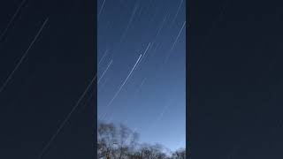 Star Trails Over The Elkhorn Forest on a Starry Night [upl. by Manno591]