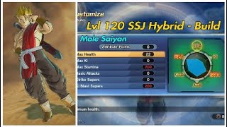 Crazy Lvl 120 Male Saiyan hybrid  Xenoverse 2 [upl. by Virendra998]