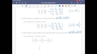 Linear Algebra 62  Evaluating Determinants Using Row Reduction [upl. by Finella798]