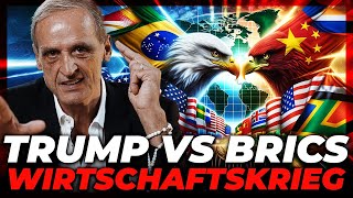 Erpressung oder Strategie Trumps ZollDrohungen gegen BRICS  Droht ein globaler Wirtschaftskrieg [upl. by Anyaj]