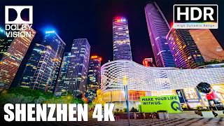 China Never Shown in Western Media  Walking in Shenzhen at Night｜4K HDR [upl. by Aivatal]