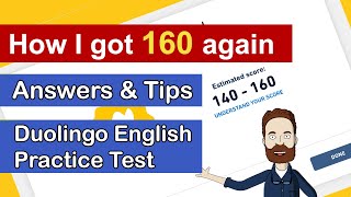 How I scored 160 on Duolingo English Practice Test again in February 2024 With answers and tips [upl. by Atniuqal476]