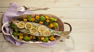 Peixe Assado com Farofa Aromática  Receitas Nestlé [upl. by Bohannon]