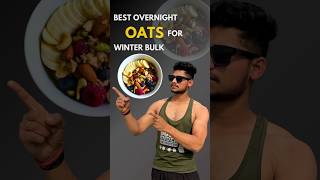 Best overnight oats recipe 🫕📈subscribe for more gym diet [upl. by Montfort988]