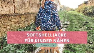 Softshelljacke für Kinder nähen [upl. by Nitsirk983]