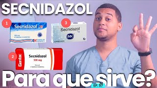 SECNIDAZOL PARA QUE SIRVE  3 COSAS [upl. by Niffirg502]