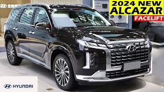 Hyundai Alcazar Facelift 2024  BETTER THAN XUV700  2024 Launch [upl. by Landis]